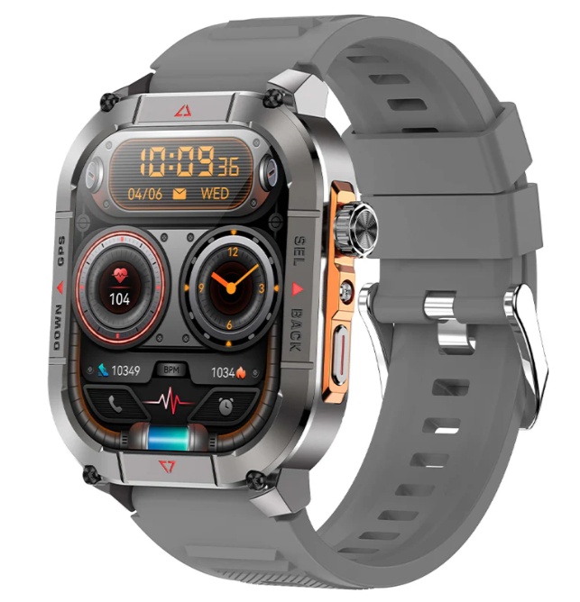 T900 Ultra Max Pro Smartwatch – Rugged Design, Bluetooth Calling & Fitness Tracking
