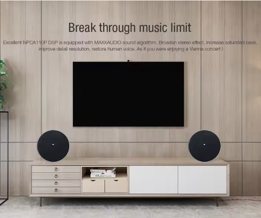 MI Round Bluetooth Wireless Speaker – 360° Surround Sound, Stylish Fabric Design