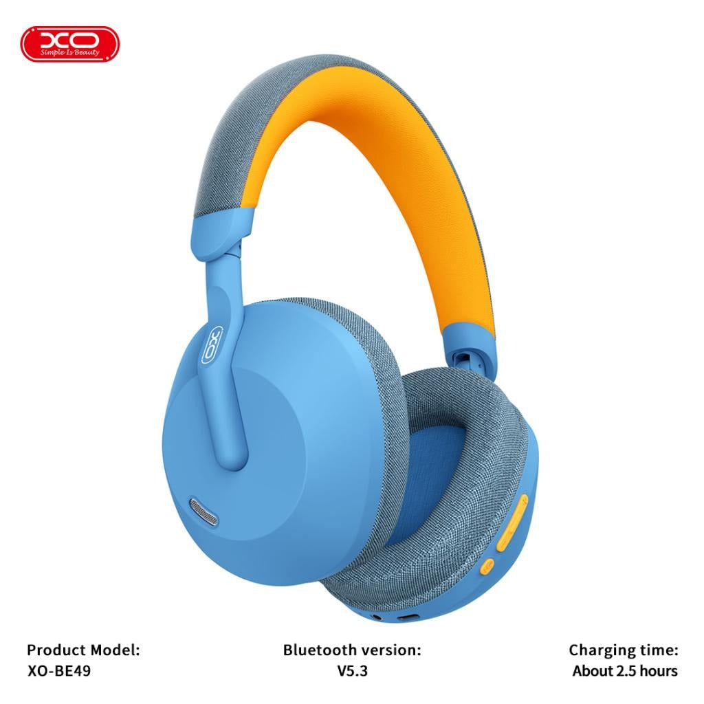XO-BE49 Wireless Bluetooth Headphones – Foldable Hi-Fi Stereo Sound