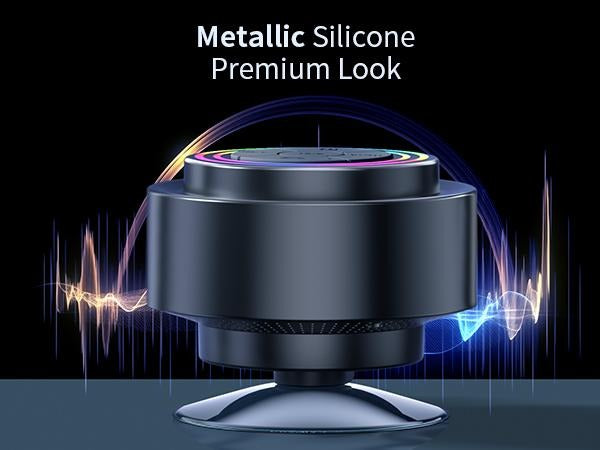 Portable Bluetooth Speaker with 7 RGB Lights