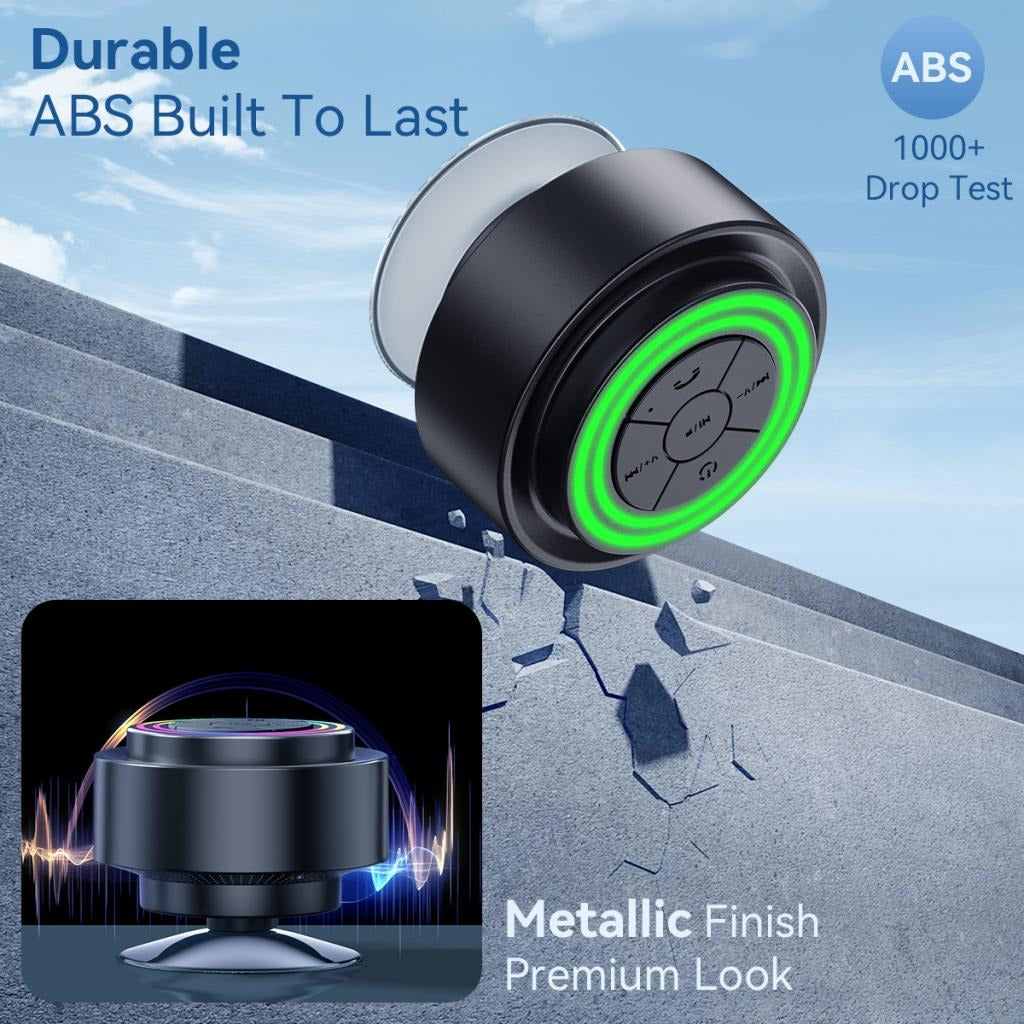 Portable Bluetooth Speaker with 7 RGB Lights