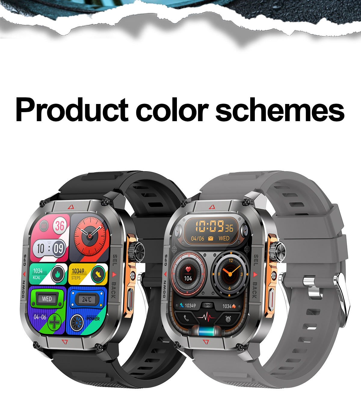 T900 Ultra Max Pro Smartwatch – Rugged Design, Bluetooth Calling & Fitness Tracking