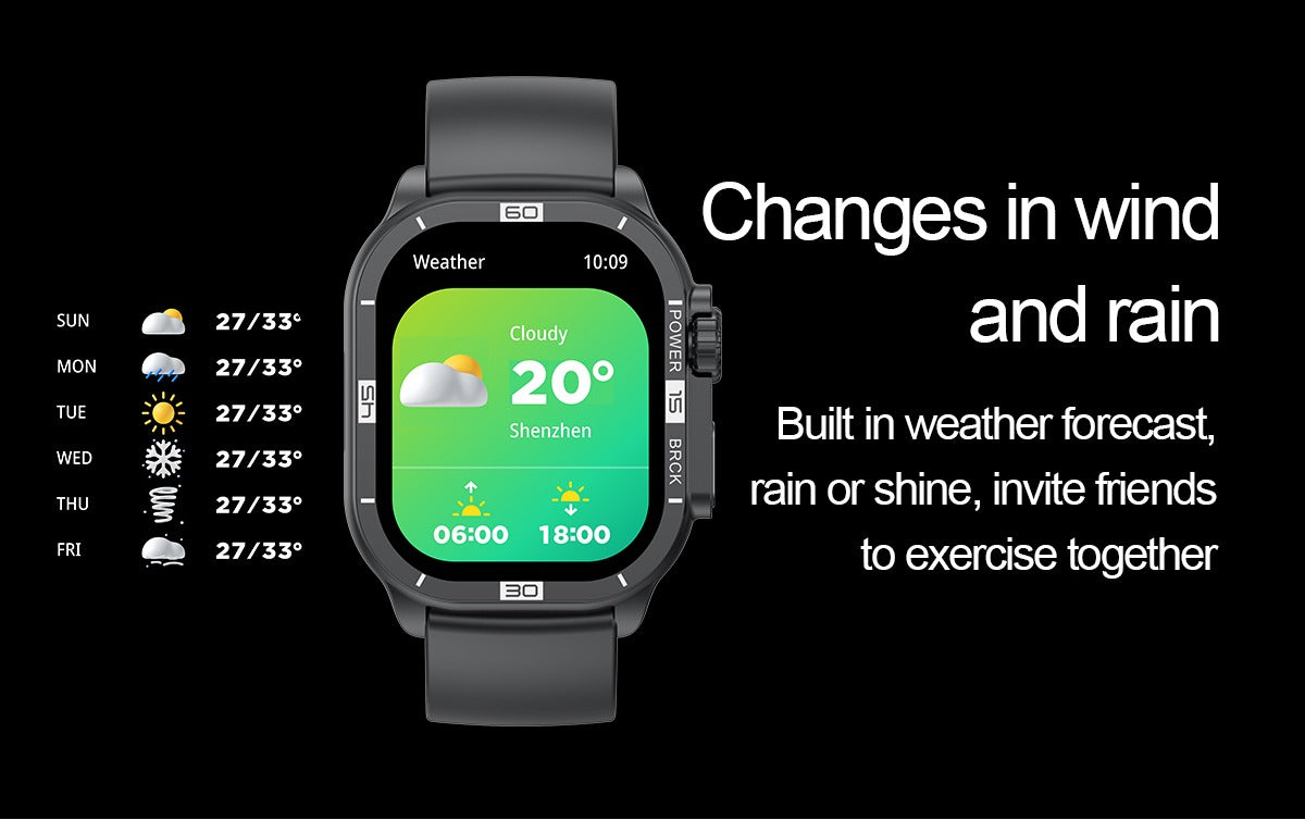 Smartwatch Ultra Series 8 (49mm) – Bluetooth Calling, Fitness Tracking & Waterproof Design