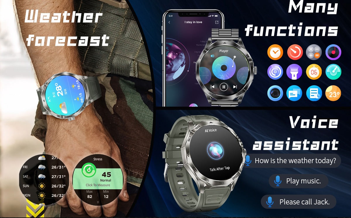 T20 Pro Sports Smartwatch – Bluetooth Calling, Fitness Tracker & Waterproof Design
